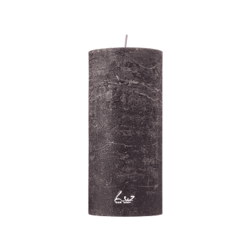 Свічка сірого кольору 7x15см Luz Your Senses, Rasteli