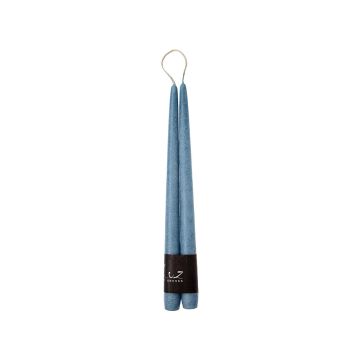 Набір свічок столових "Velvet" синього кольору 2,2x30см (2шт в пак) Luz Your Senses, Rasteli