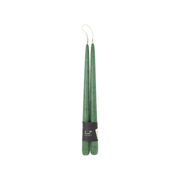 Набір свічок столових "Velvet" тисового кольору 2,2x30см (2шт в пак) Luz Your Senses, Rasteli