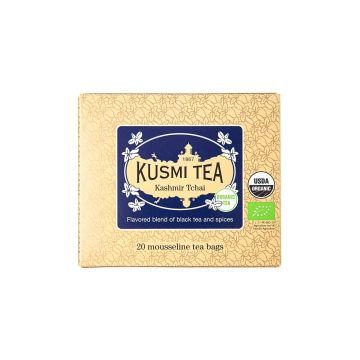 Чай чорний Кашмір Чаї органічний пакет. 20х2г, Kusmi Tea