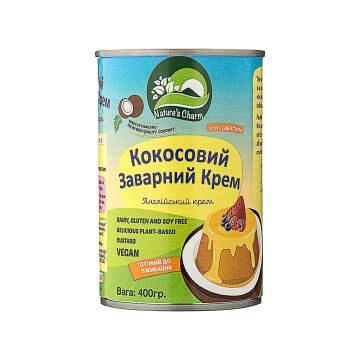 Крем кокосовий заварний 400г, Nature's Charm