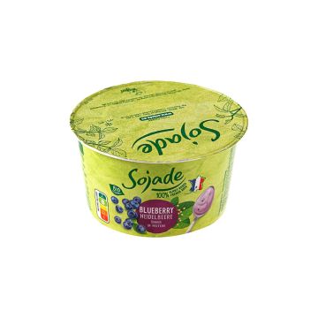 Продукт з ферментованої сої з чорницею органічний 150г, Sojade