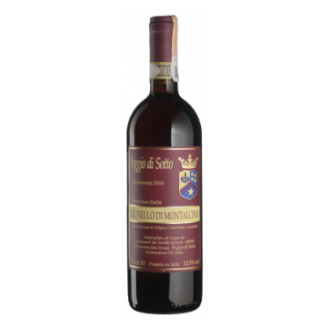 Вино Poggio di Sotto Brunello di Montalcino / Брунелло ді Монтальчіно 2017, червоне сухе, 0.75 л