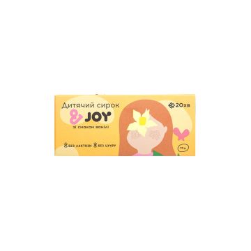 Десерт з ферментованого кеш'ю з ваніллю заморожений 70г, &JOY