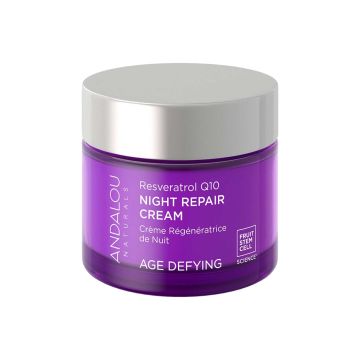 Крем для обличчя Нічне Відновлення Q10 Age Defying 50мл, Andalou