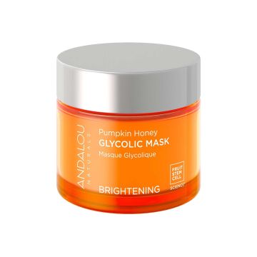 Маска для обличчя гліколева Гарбуз і Мед Brightening 50г, Andalou