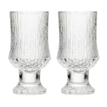 Набір стаканів скляних Гоблет 340мл Ultima Thule (2шт в пак), iittala