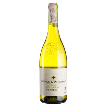 Вино Baron d'Arignac Colombard-Ugni Blanc / Коломбар-Уні Блан, біле сухе, 0.75 л