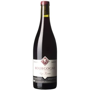 Вино Derain Bourgogne Les Riaux / Бургонь Лє Ріо 2020, червоне сухе, 0.75 л