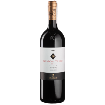 Вино Marchesi Antinori Guado al Tasso Bolgheri Superiore / Гуадо аль Тассо Болгері Суперіоре 2019, червоне сухе, 0.75 л