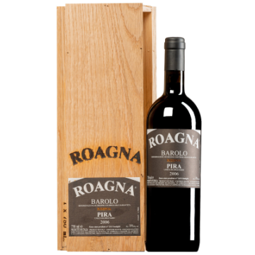 Вино Roagna Barolo Pira Riserva, wooden box / Бароло Піра Різерва, дерев'яна коробка 2006, червоне сухе, 1.5 л