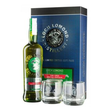Віскі Loch Lomond The Open Special Edition +2 glasses, 0.7 л