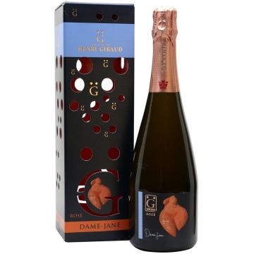 Шампанське Henri Giraud Dame-Jane Rose, gift box / Дам-Джейн Розе, подарункова коробка, рожеве, 0.75 л