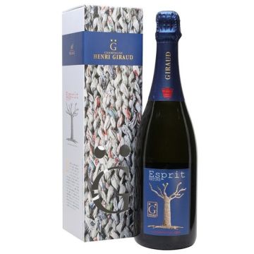 Шампанське Henri Giraud Esprit Nature, gift box / Еспрі Натюр, подарункова коробка, біле, 0.75 л