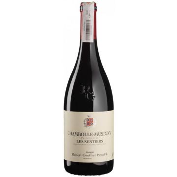 Вино Robert Groffier Pere & Fils Chambolle-Musigny 1er Cru Les Sentiers / Шамболе-Мусіньї Прем'єр Крю Ле Сент'є 2020, червоне сухе, 0.75 л