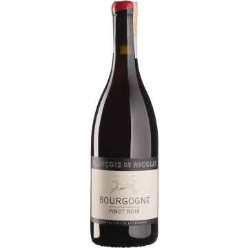 Вино Francois de Nicolay Bourgogne Pinot Noir / Бургунді Піно Нуар 2020, червоне сухе, 0.75 л