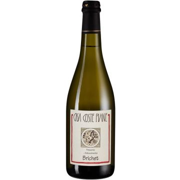 Ігристе Casa Coste Piane Frizzante… Naturalmente Brichet / Фрідзанте... Натуральменте Бріше, біле, 0.75 л