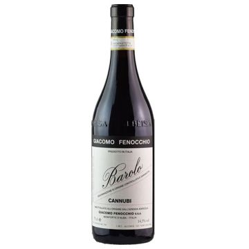 Вино Giacomo Fenocchio Barolo Cannubi / Бароло Каннубі 2018, червоне сухе, 0.75 л