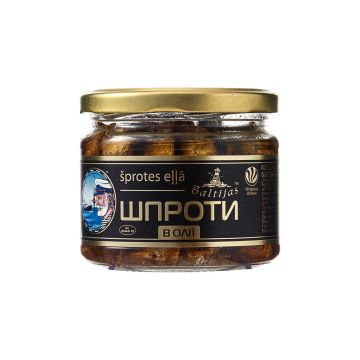 Консерви рибні "Шпроти в олії" 250г, Baltijas