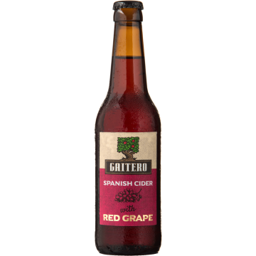Сидр El Gaitero craft Red Grape, 0.33 л
