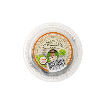 Сир м'який з козиного молока Кроттен в золі 70г, Fromages d'Elise