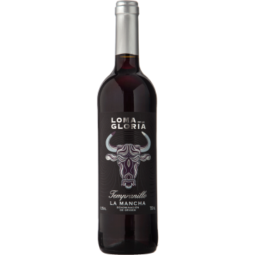 Вино Loma de la Gloria Tempranillo La Mancha / Темпранільйо Ла Манча, червоне сухе, 0.75 л