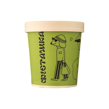 Морозиво вершкове "Зелена Фісташка" 10,3% 350г, Майстерня Морозива