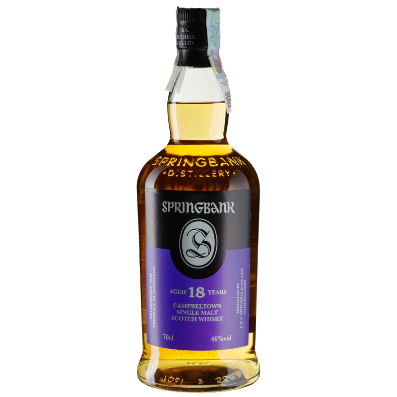 Віскі Springbank 18yo 0.7 - 0,7 л - купити в Києві, ціна 7900 грн