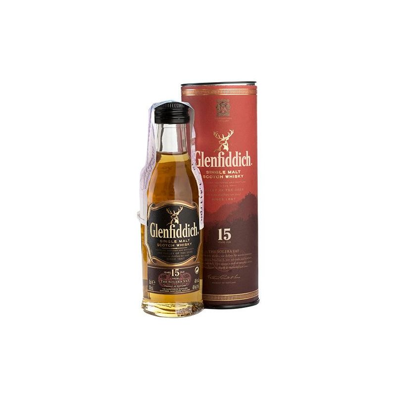 Виски Glenfiddich 15 yo - 0,05 л - купить в Киеве, цена 466 грн