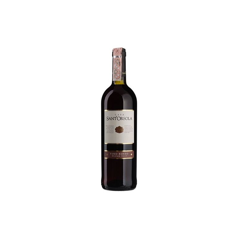 Вино Rosso Semi sweet - 0,75 л - купити в Києві, ціна 216 грн