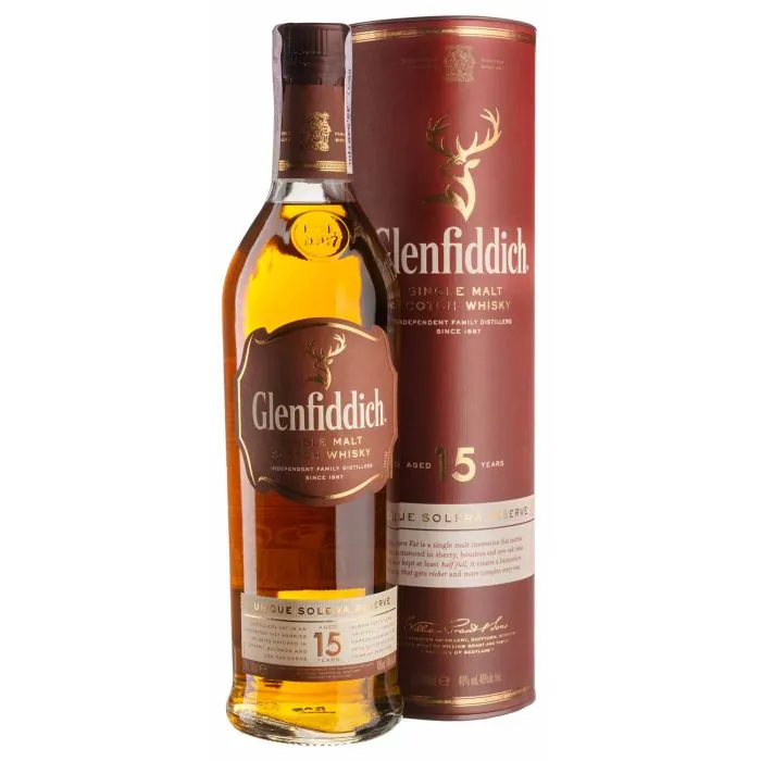 Віскі Glenfiddich 15yo - 0,7 л - купити в Києві, ціна 5109 грн