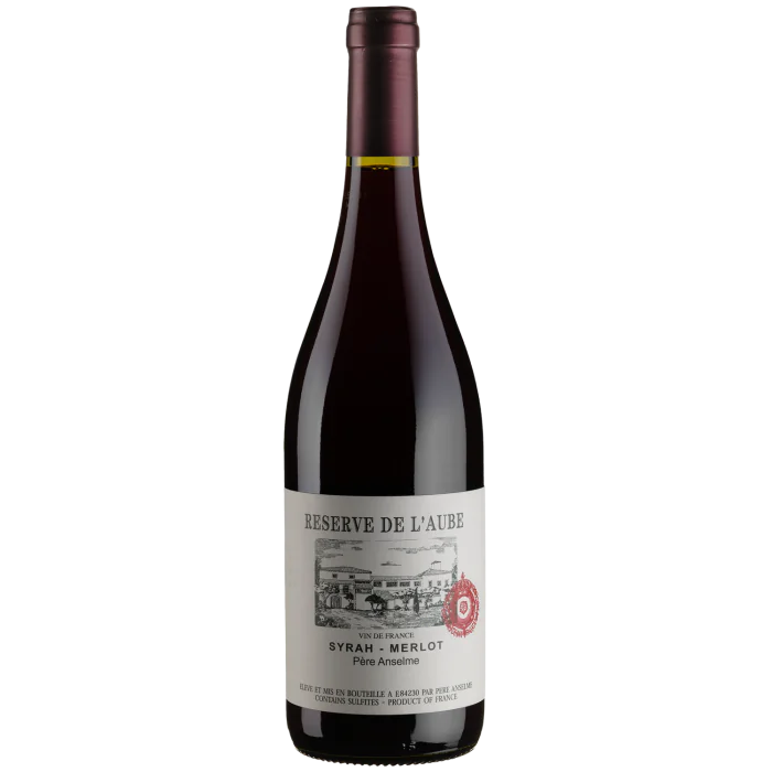 Вино Reserve de l'Aube Pere Anselme Syrah-Merlot - 0,75 л - купить
