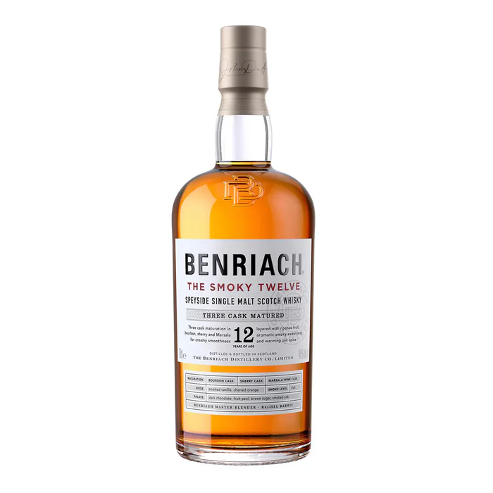 Виски BenRiach The Smoky 12yo, tube - 0,7 л - купить в Киеве, цена