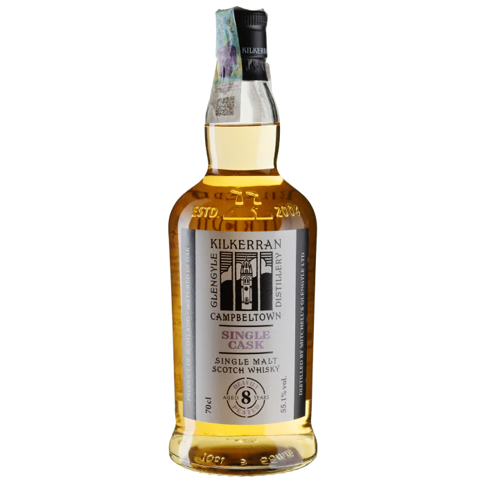 Виски Kilkerran 8yo Heavily Peated Single Cask - 0,7 л - купить в